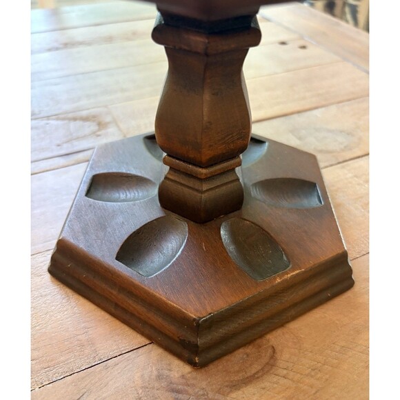 Vintage Wooden Pipe Rack Holder for 6 Used - Picture 3 of 16